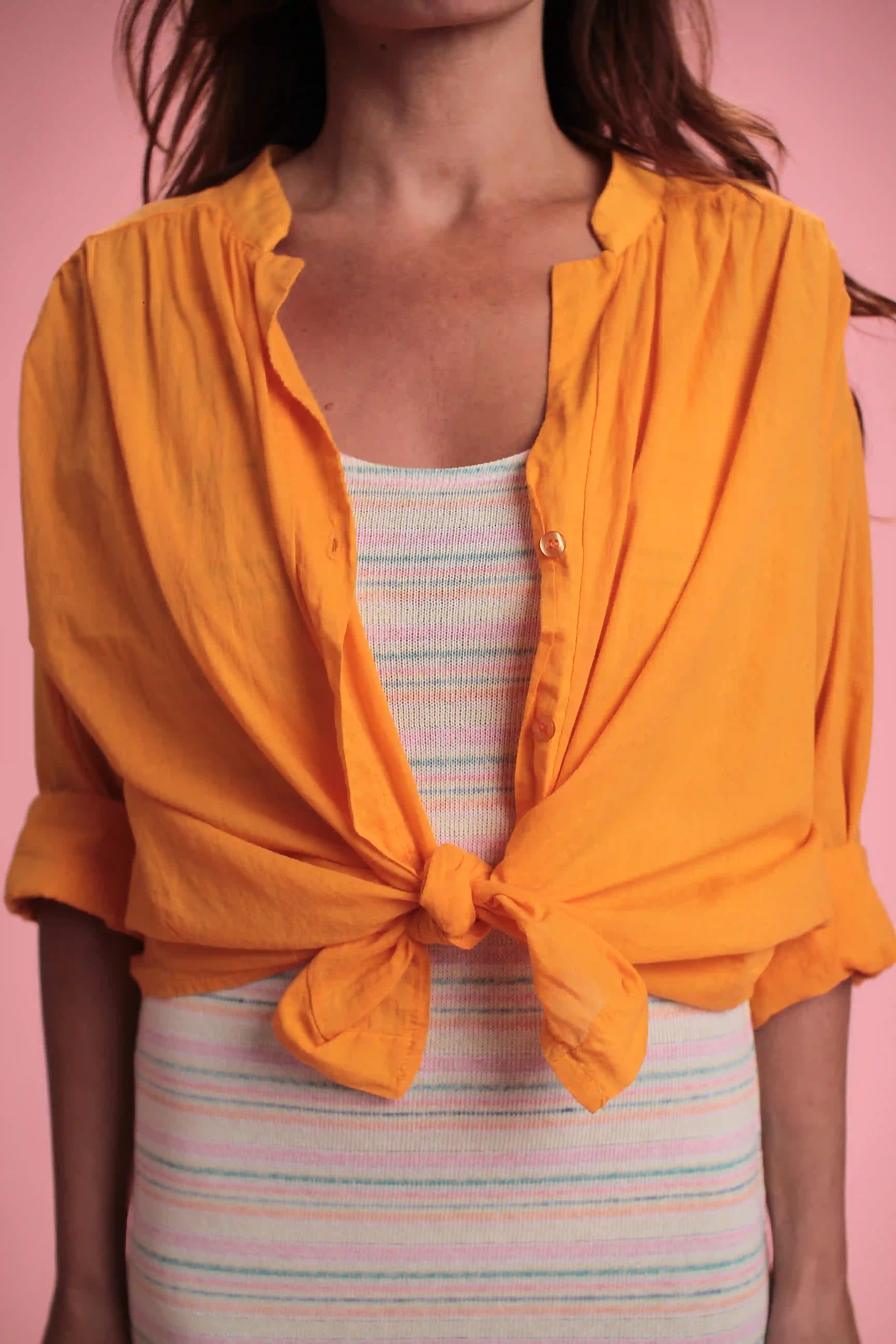 Chemise Mango voile de coton