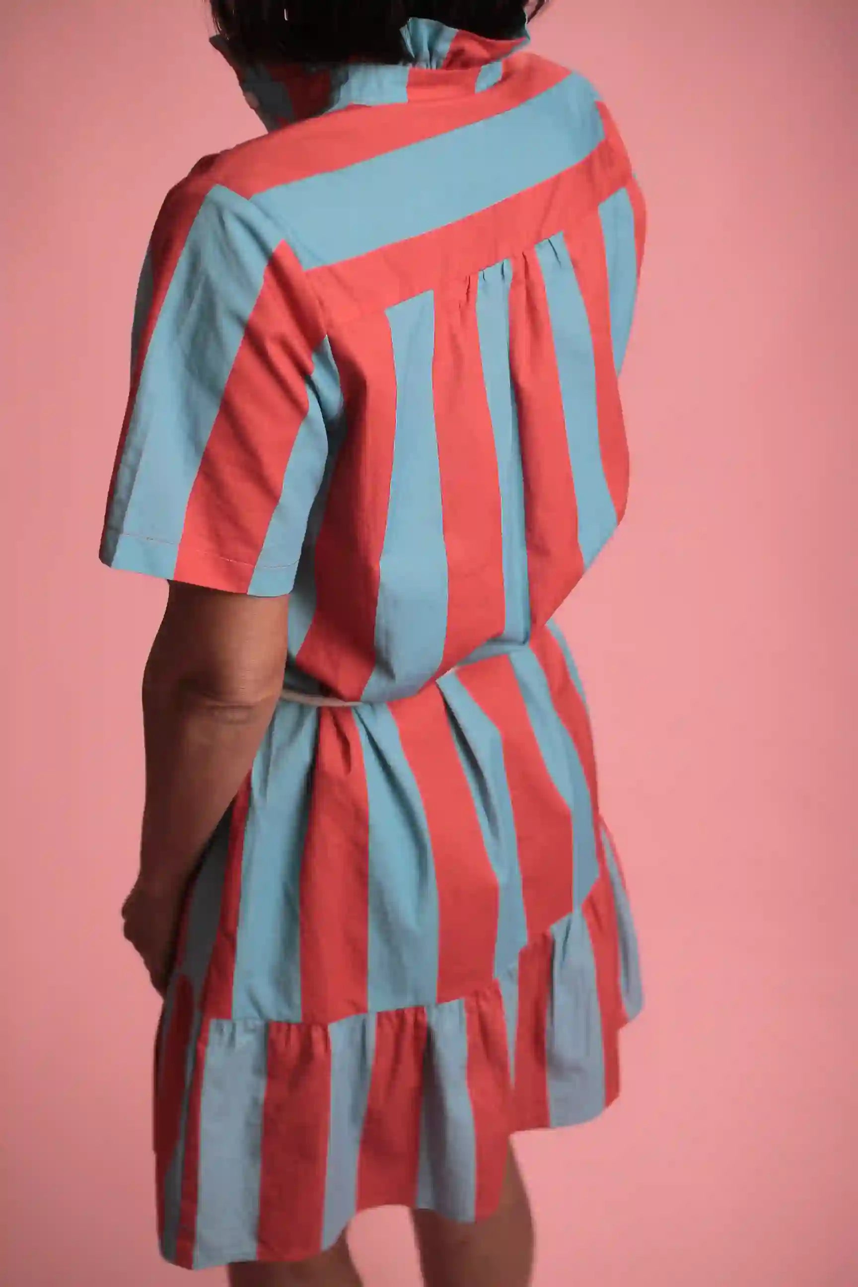 Robe Krusty manches courtes à volant