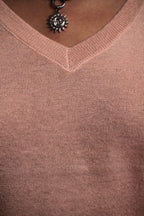 Pull Faby col en V