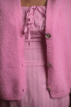 Gilet Chantal Rose