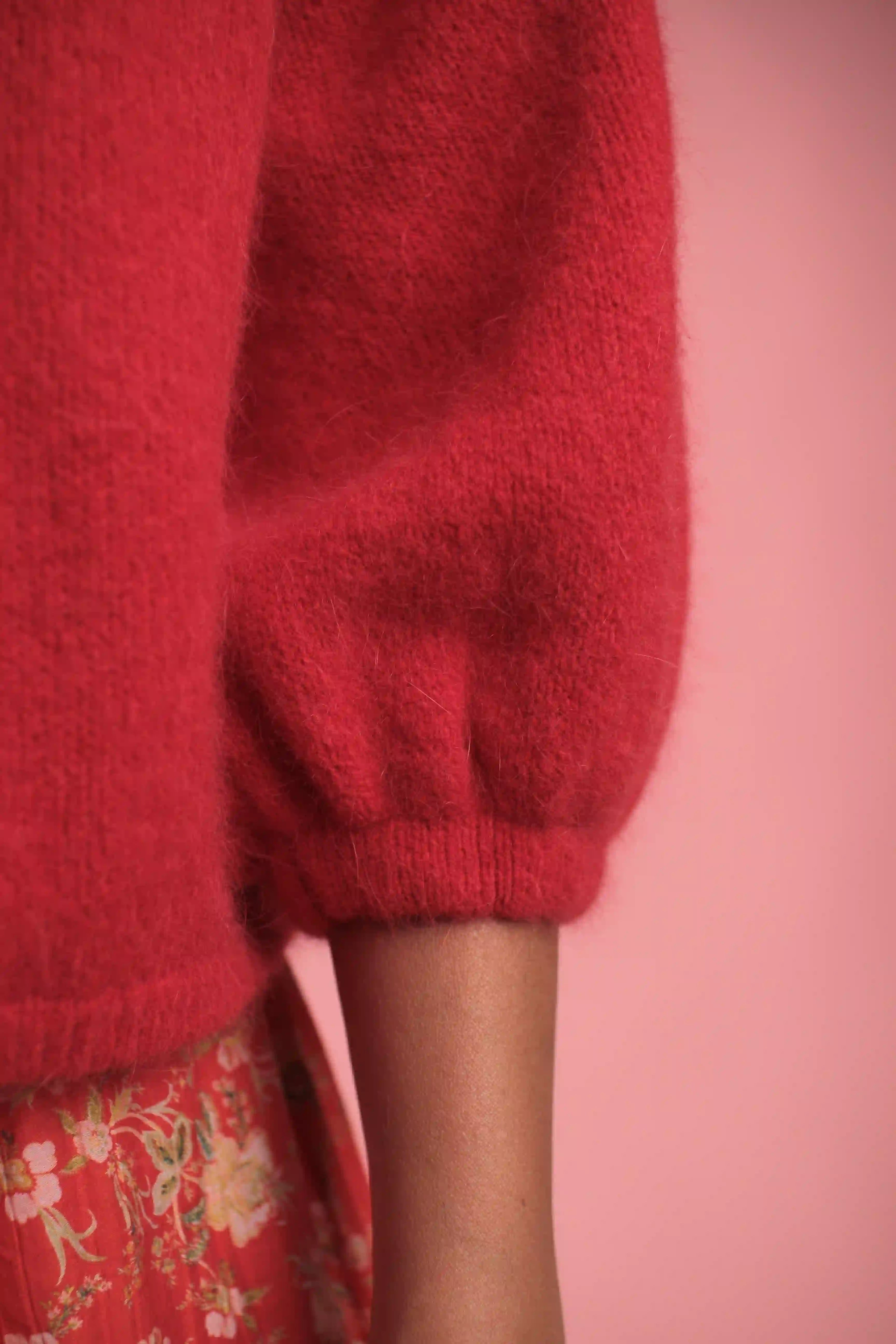 Gilet Justine Rouge
