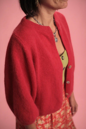 Gilet Justine Rouge