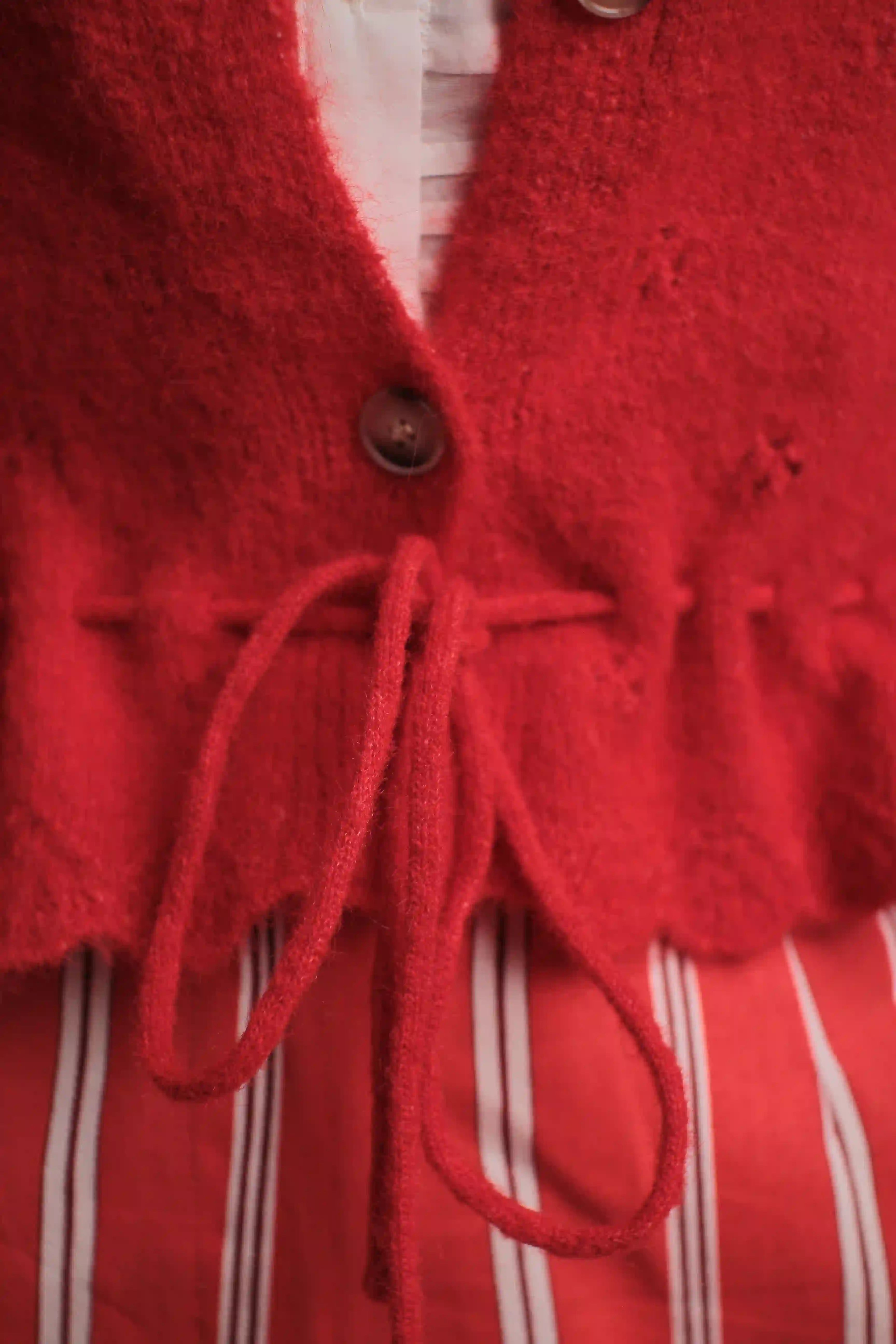 Gilet Kitty Rouge