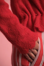 Gilet Kitty Rouge