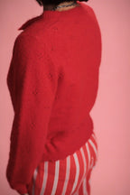 Gilet Kitty Rouge