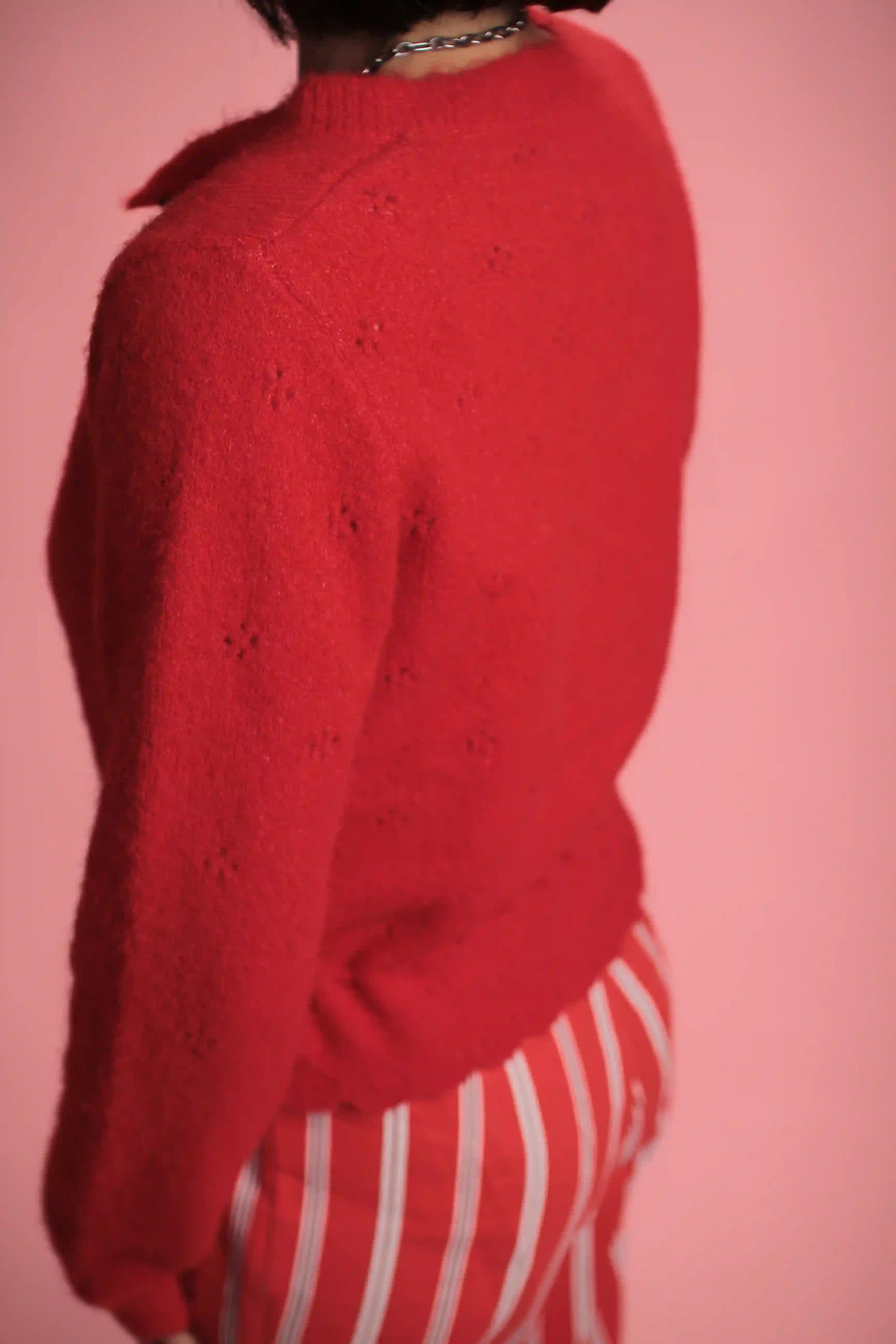 Gilet Kitty Rouge