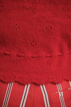 Gilet Kitty Rouge