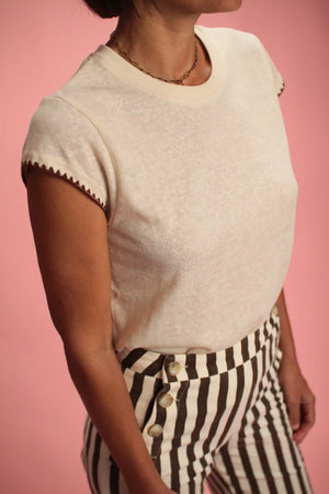 T-shirt Poca Ecru