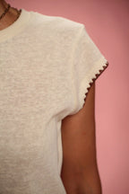 T-shirt Poca Ecru