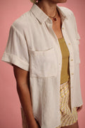 Chemisier Francesca beige