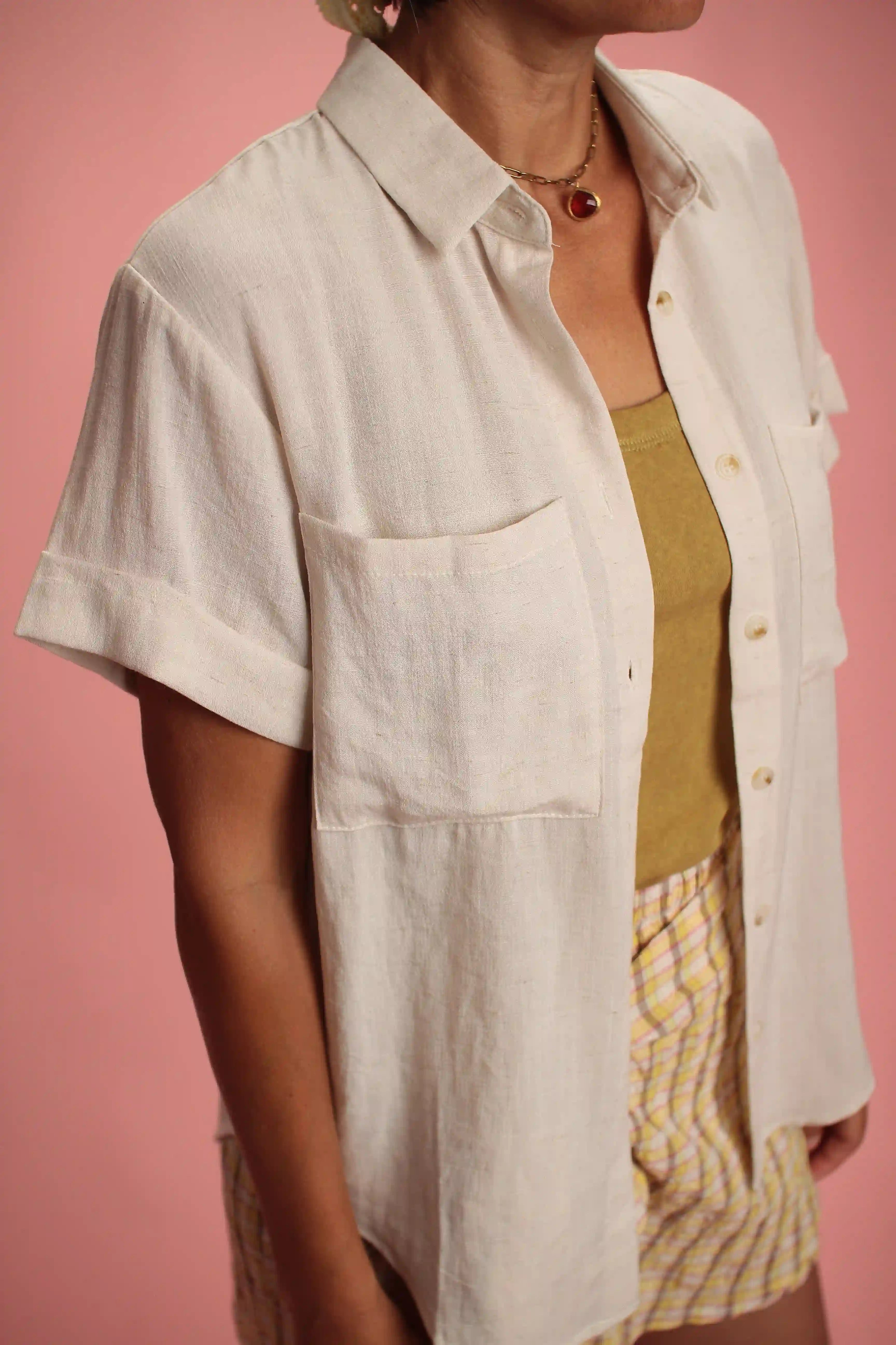 Chemisier Francesca beige