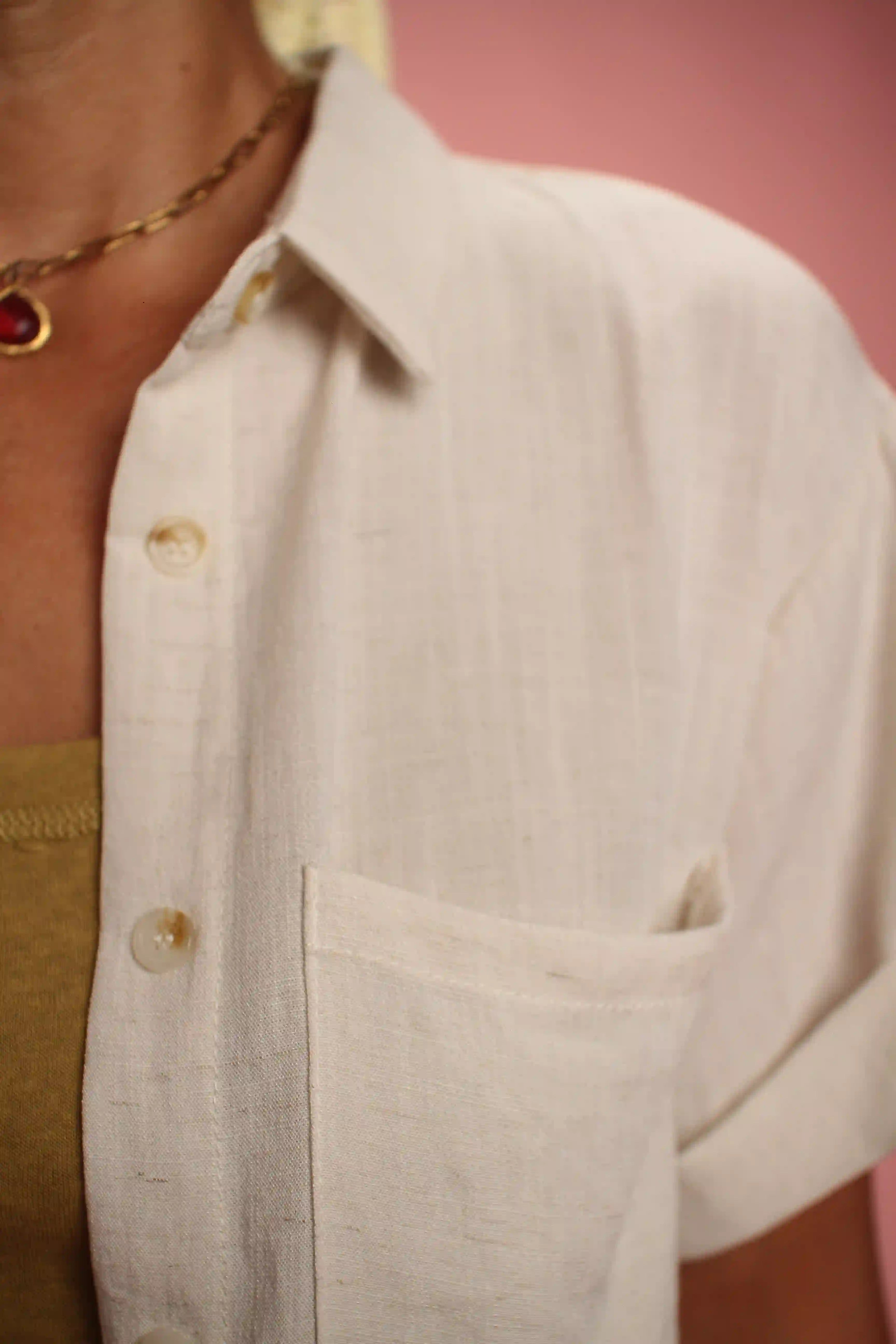 Chemisier Francesca beige