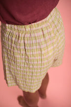 Short Betty Vert/Rose