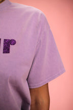 T-Shirt Amour Lila