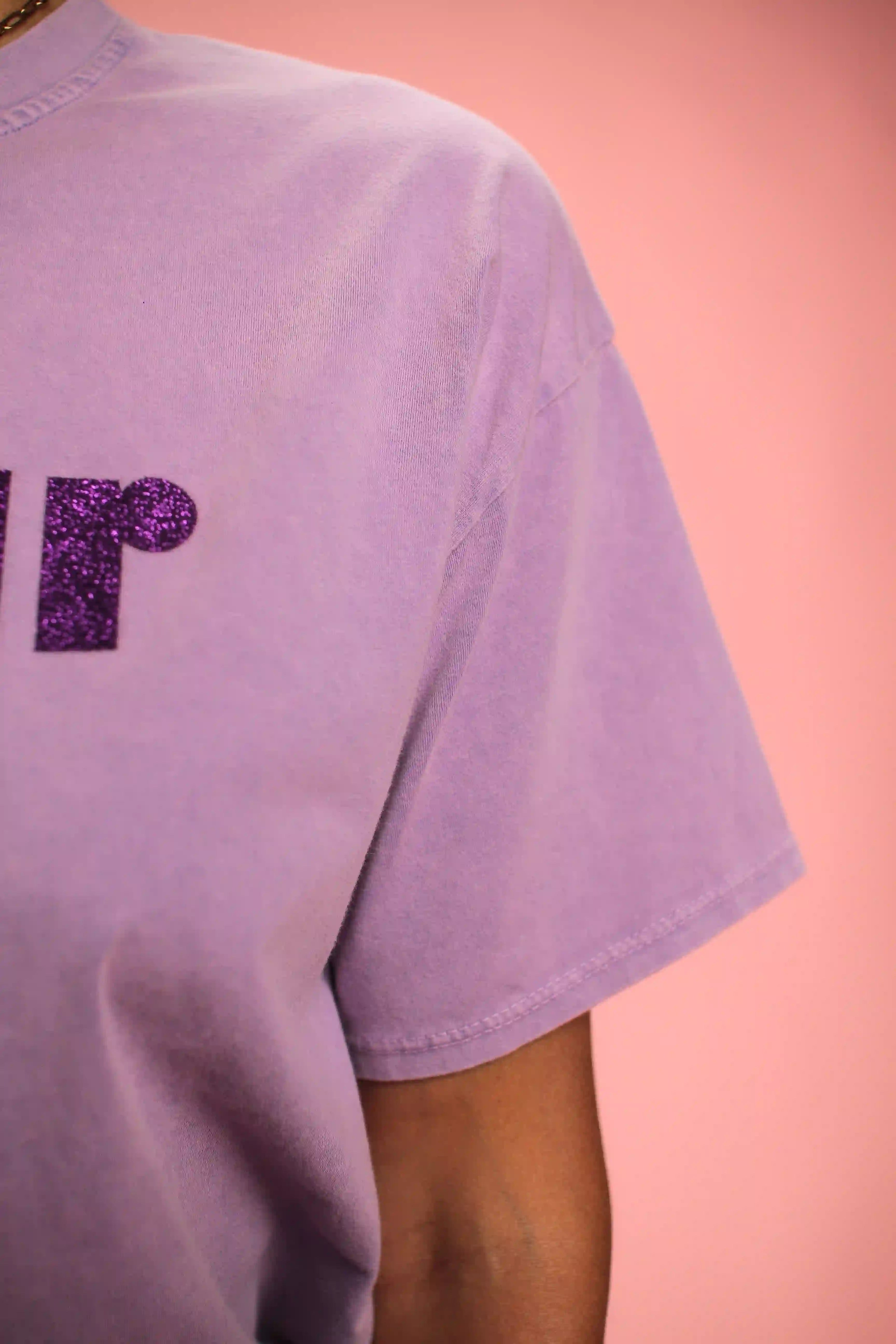 T-Shirt Amour Lila