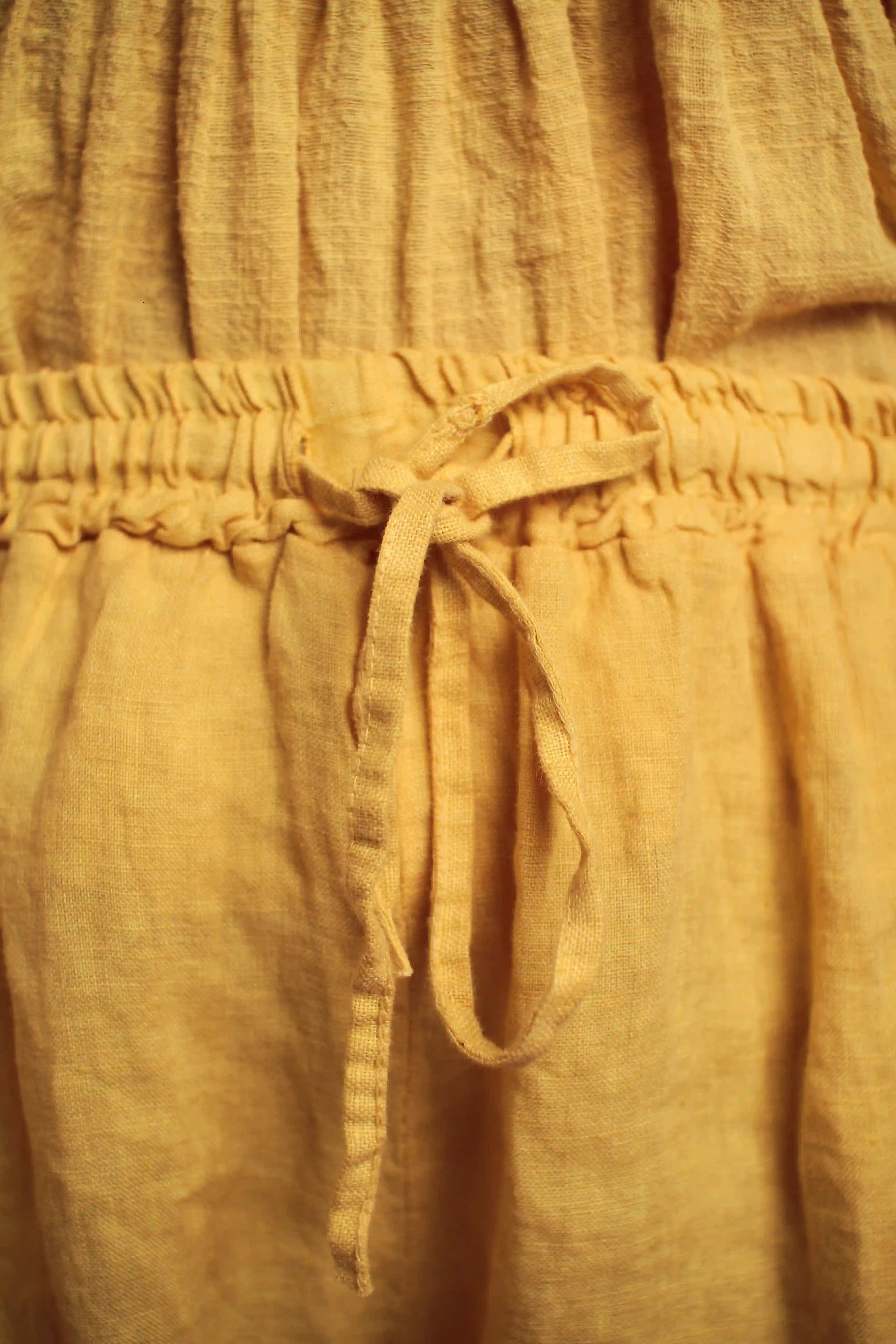 Short Adriana lin jaune