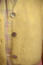 Gilet Hamid Mohair Jaune