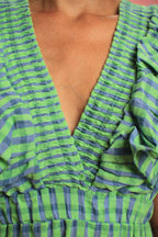 Robe Paola vert