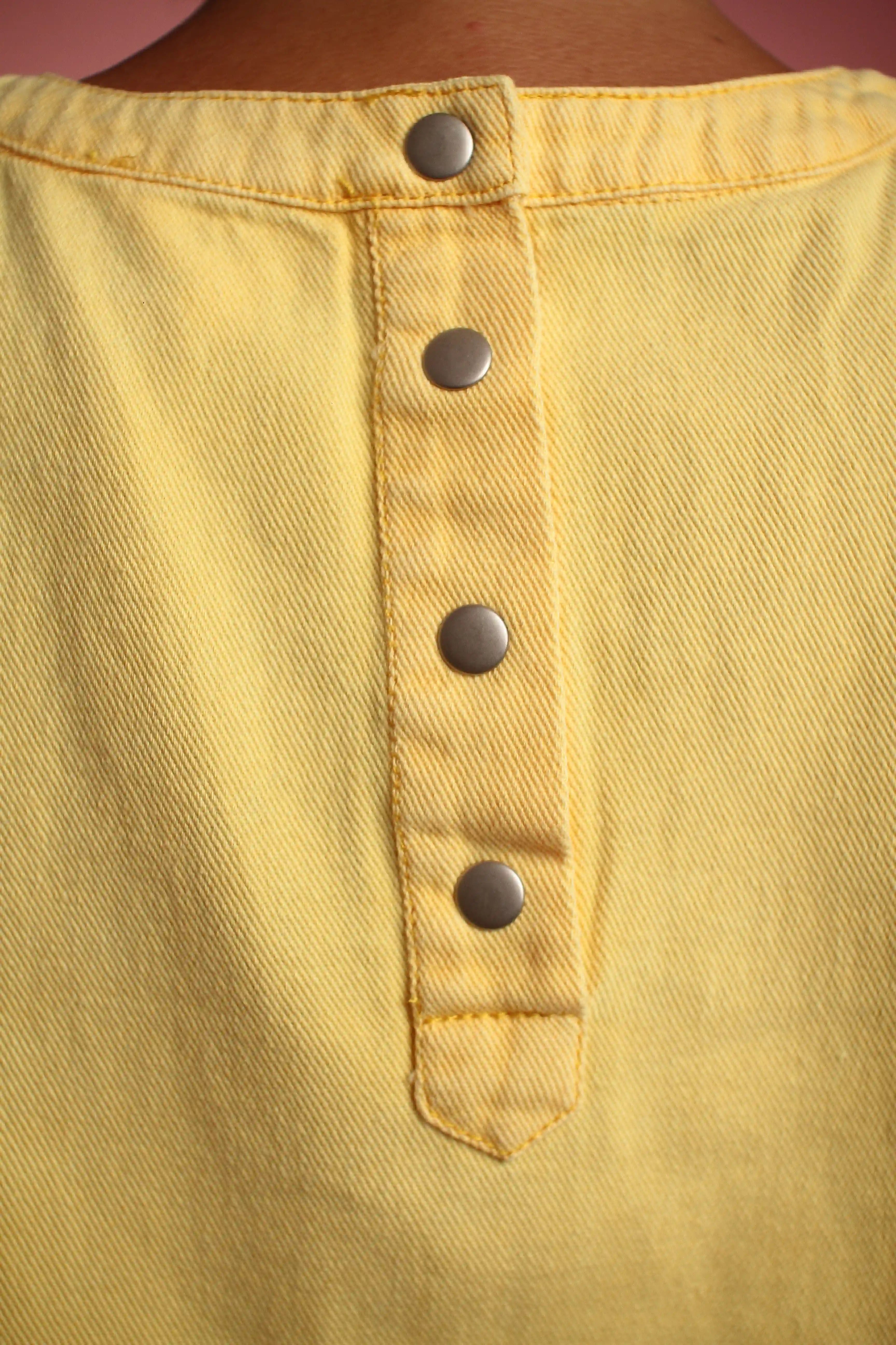 Top Jackie Coton Jaune