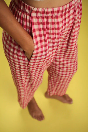 Pantalon Square Rouge