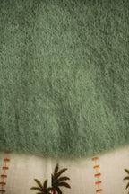Gilet Hamid Mohair vert amande