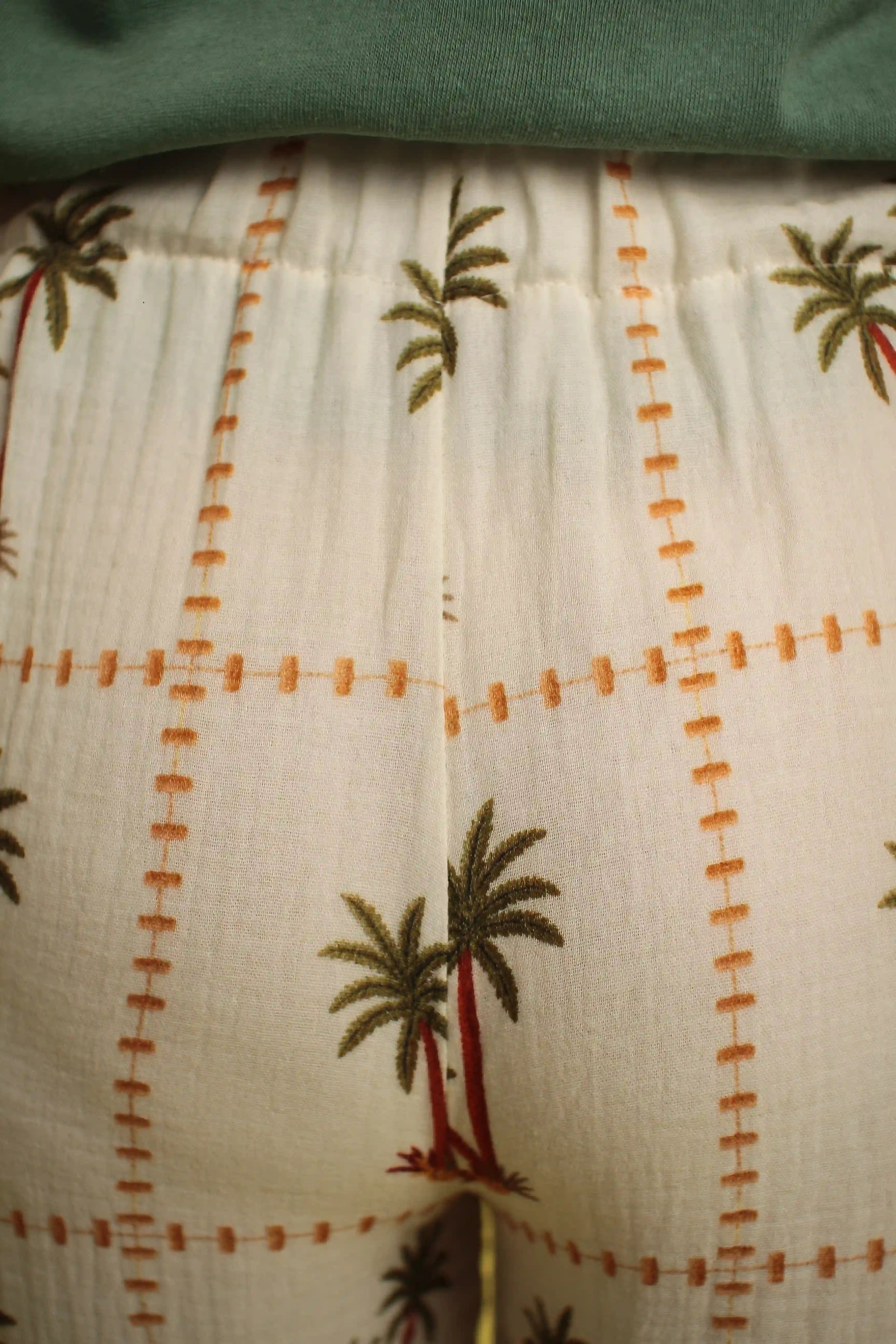 Pantalon Palmi Gaze de coton