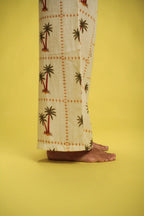 Pantalon Palmi Gaze de coton