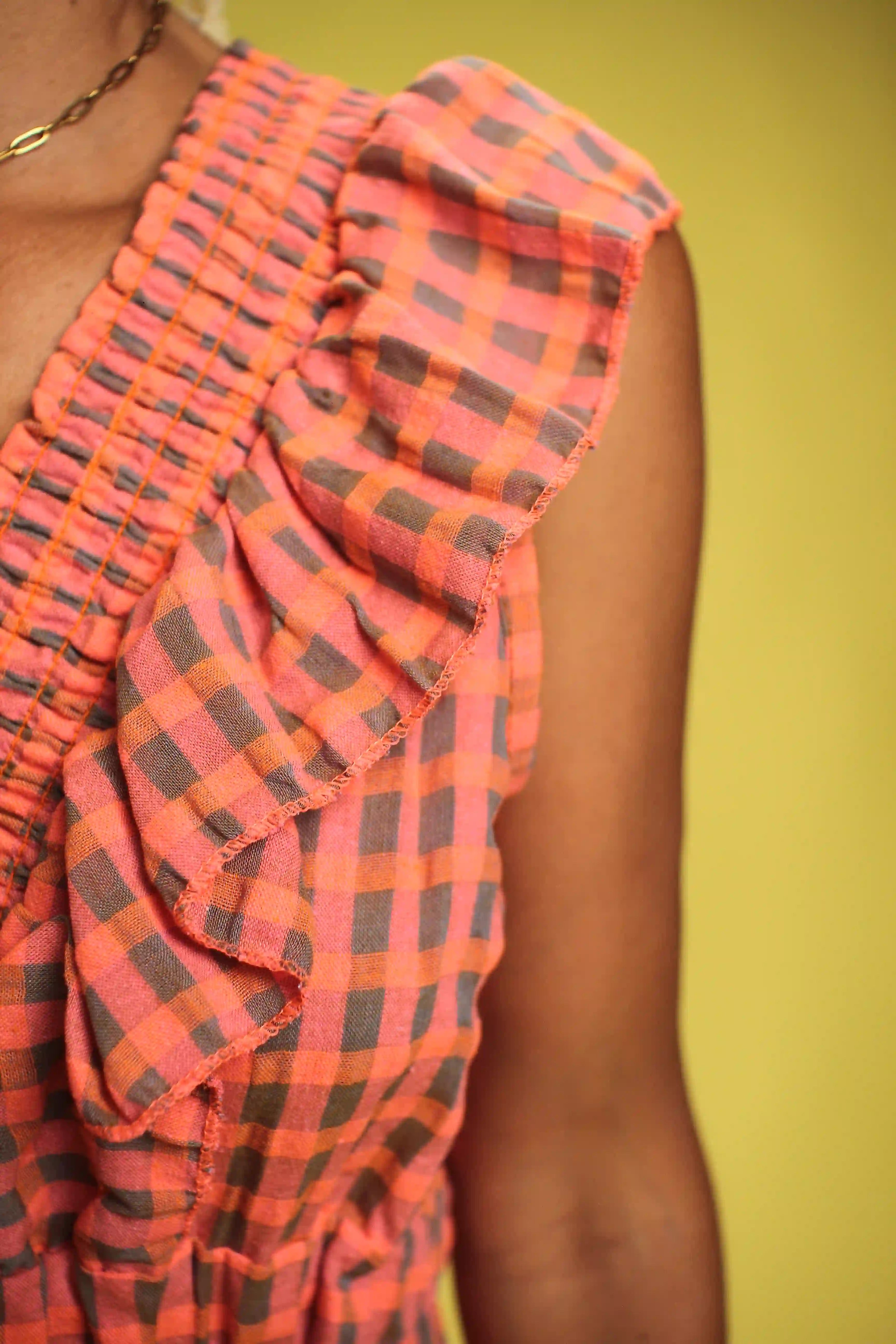 Robe Paola Orange Fluo