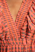 Robe Paola Orange Fluo
