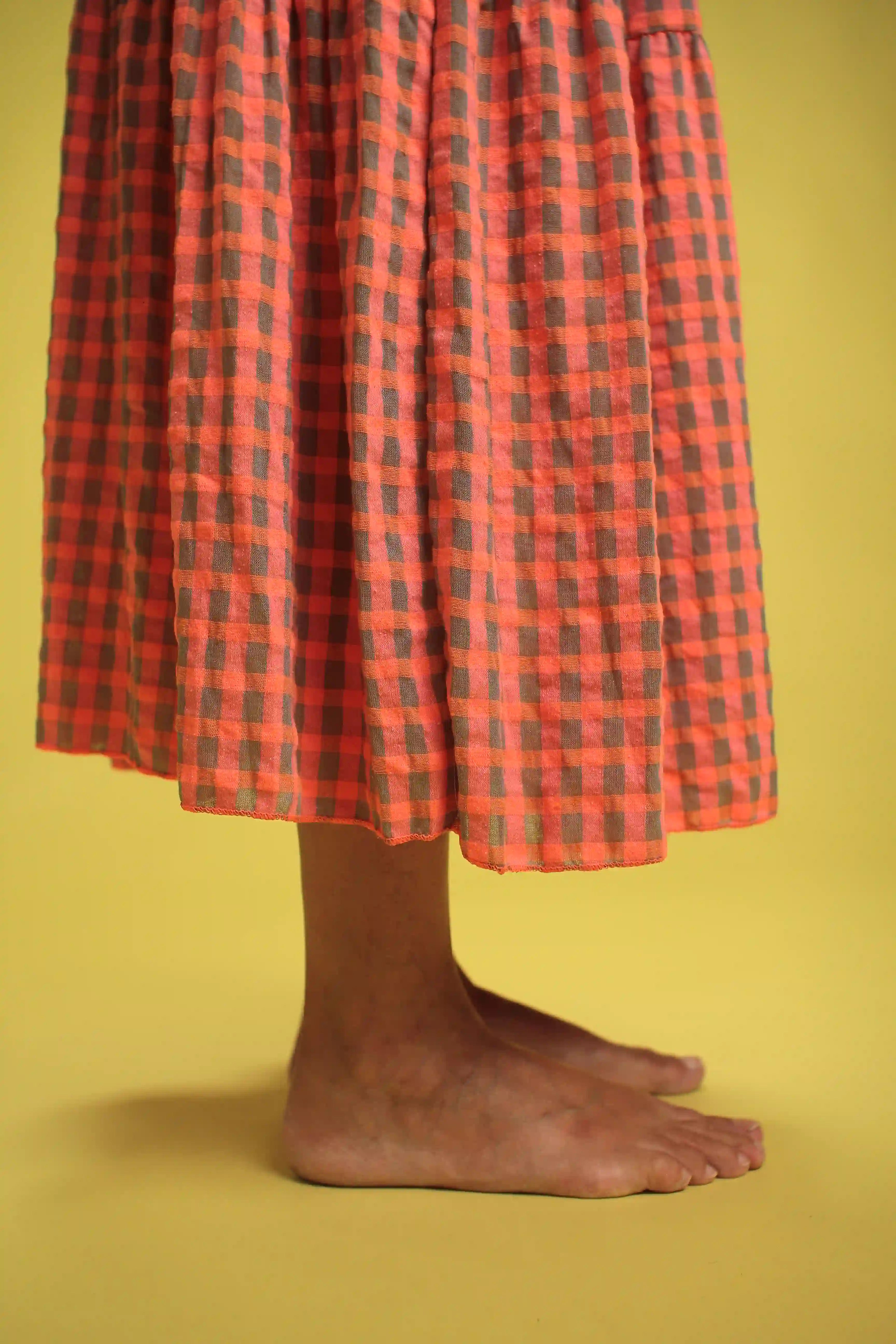 Robe Paola Orange Fluo