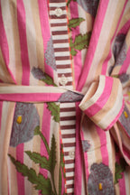 Robe chemise Bloom rayée rose