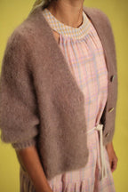 Gilet Hamid Mohair Taupe