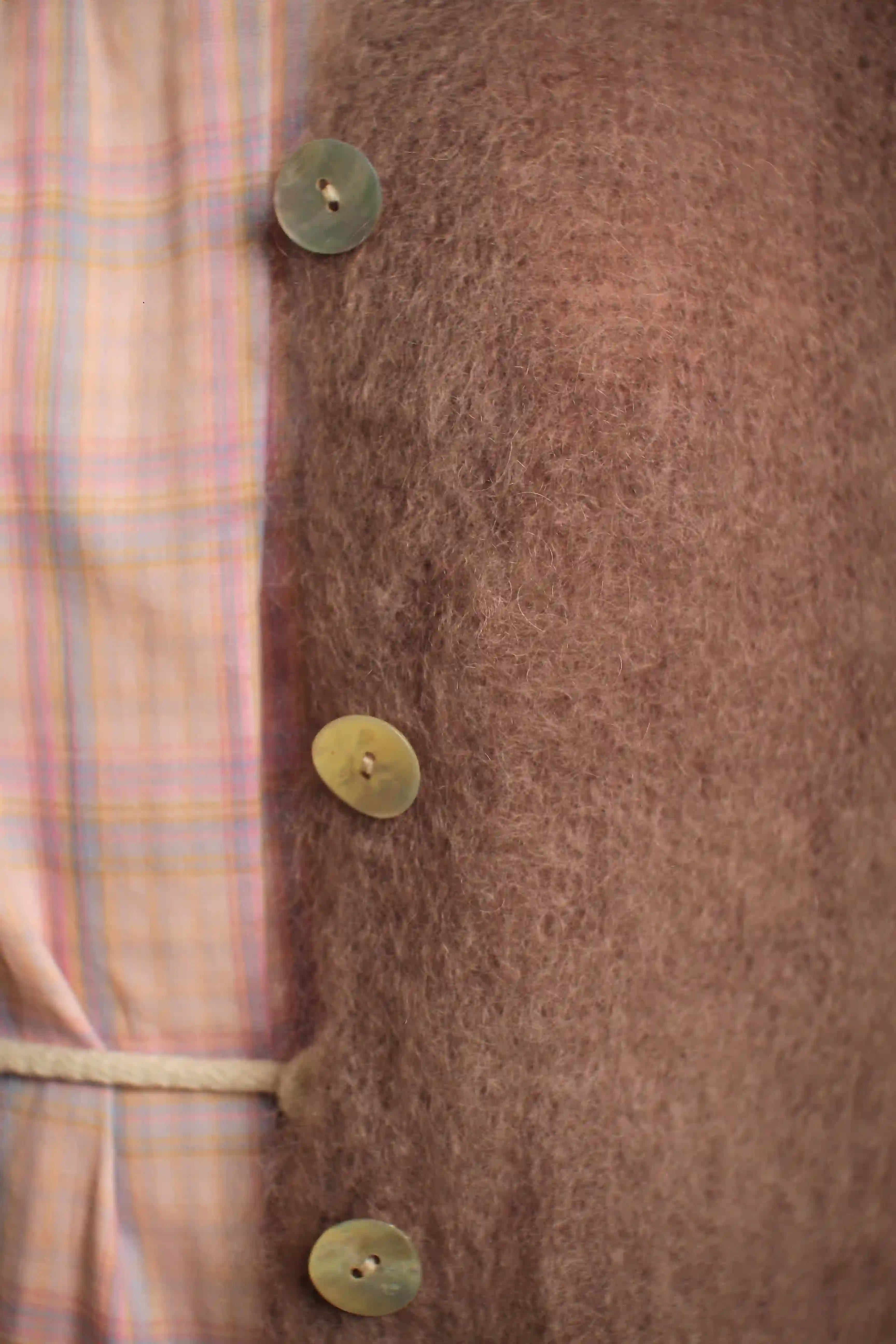 Gilet Hamid Mohair Taupe