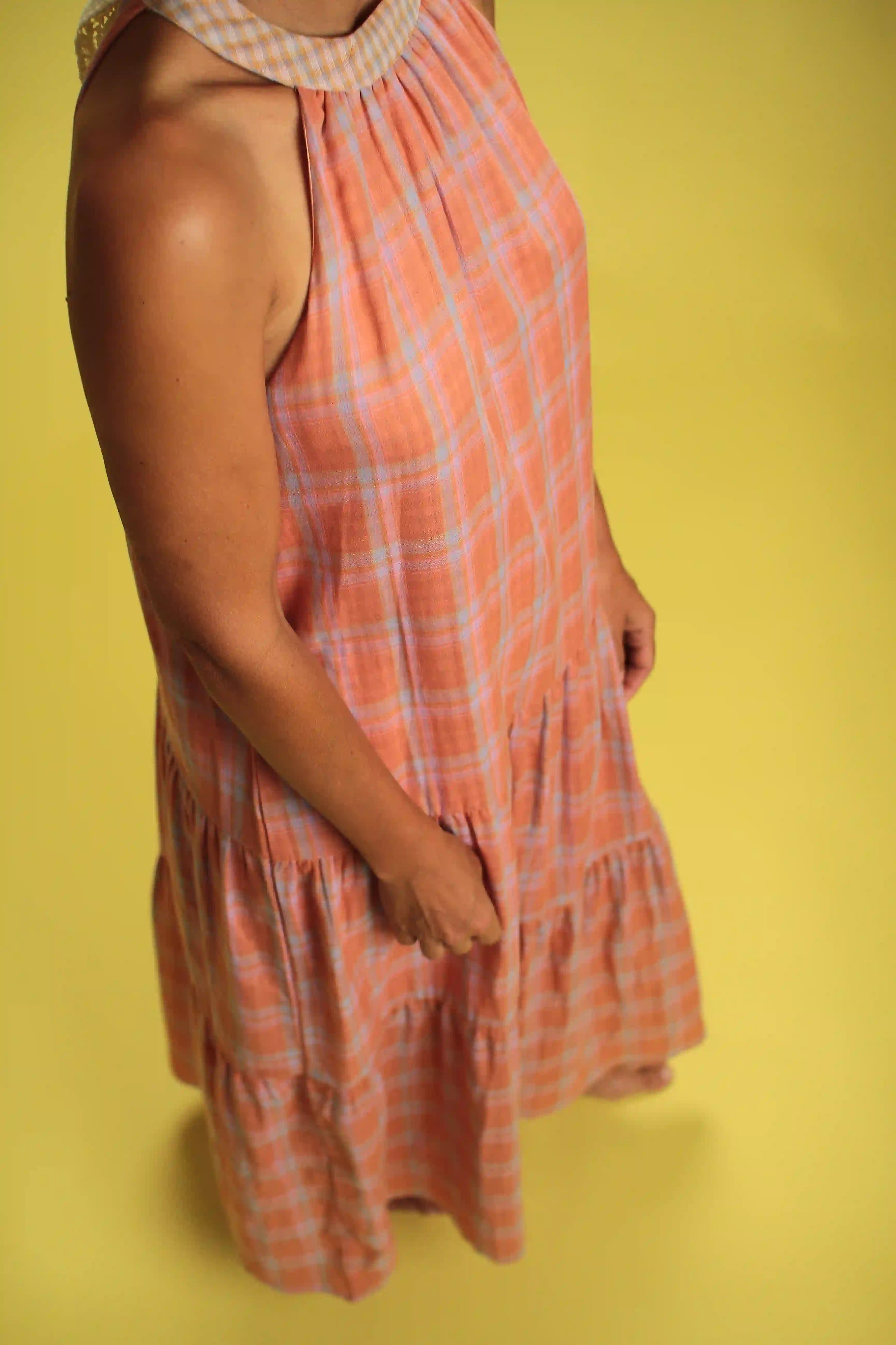 Robe Mary Coton orange