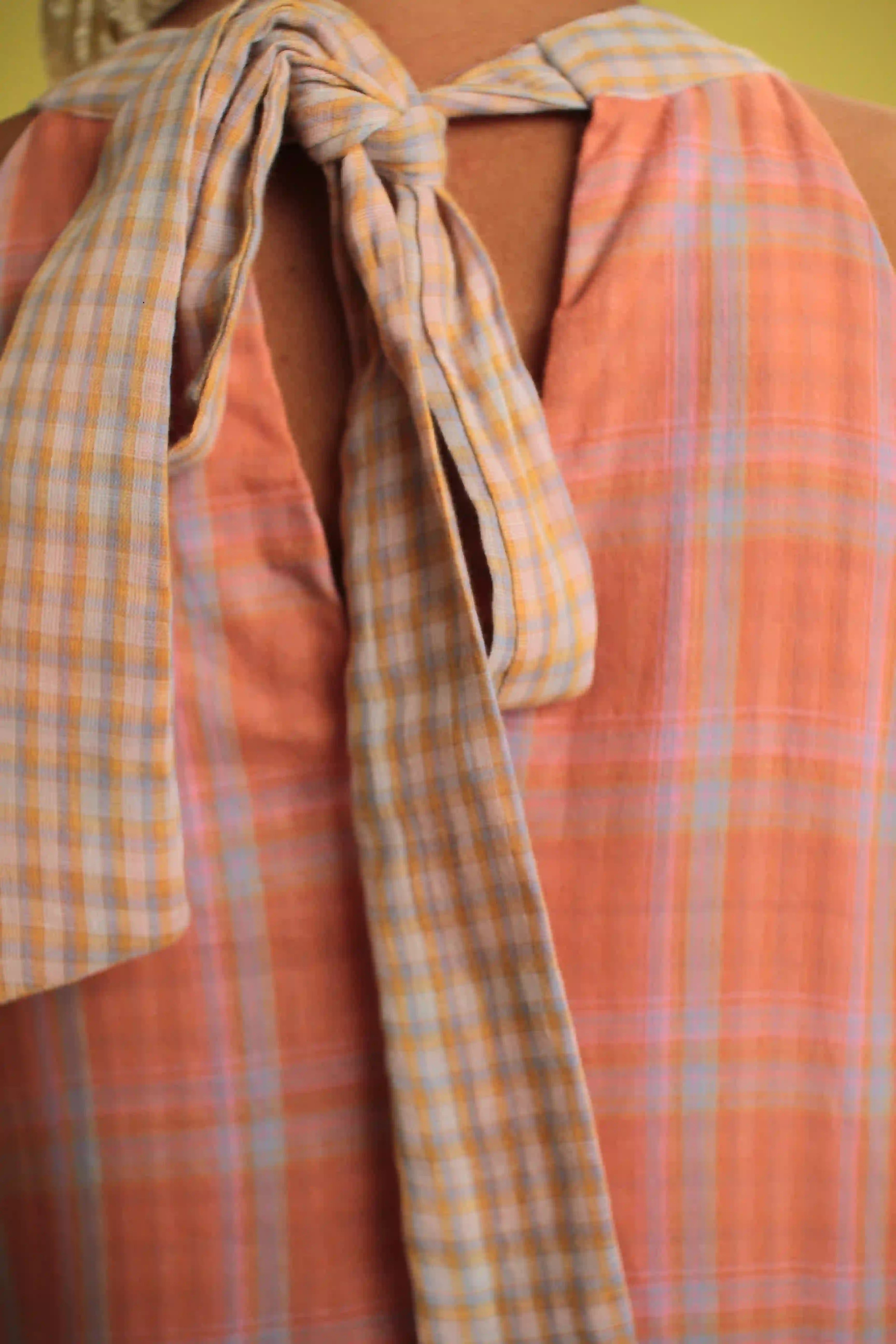 Robe Mary Coton orange