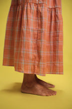 Robe Mary Coton orange
