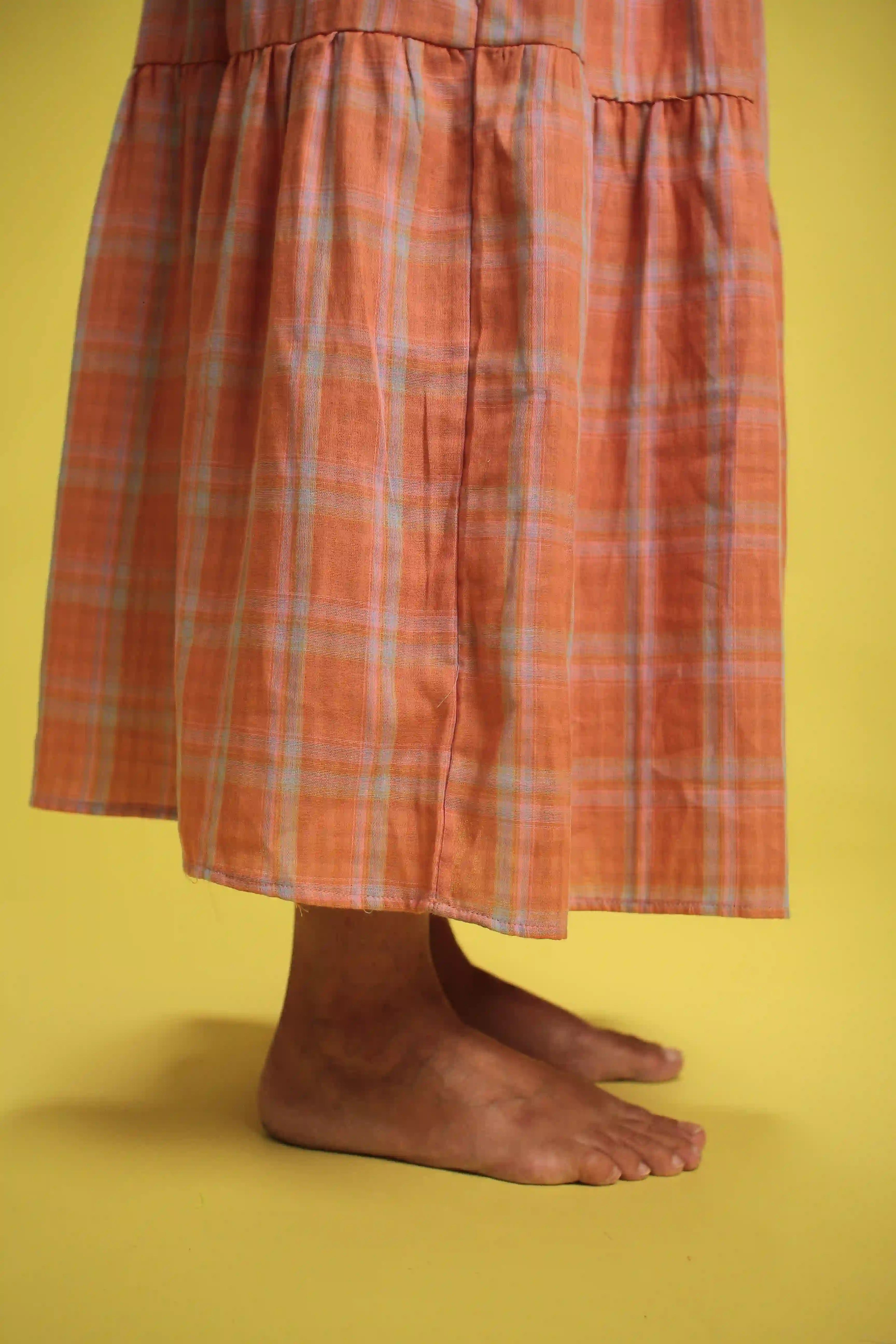 Robe Mary Coton orange