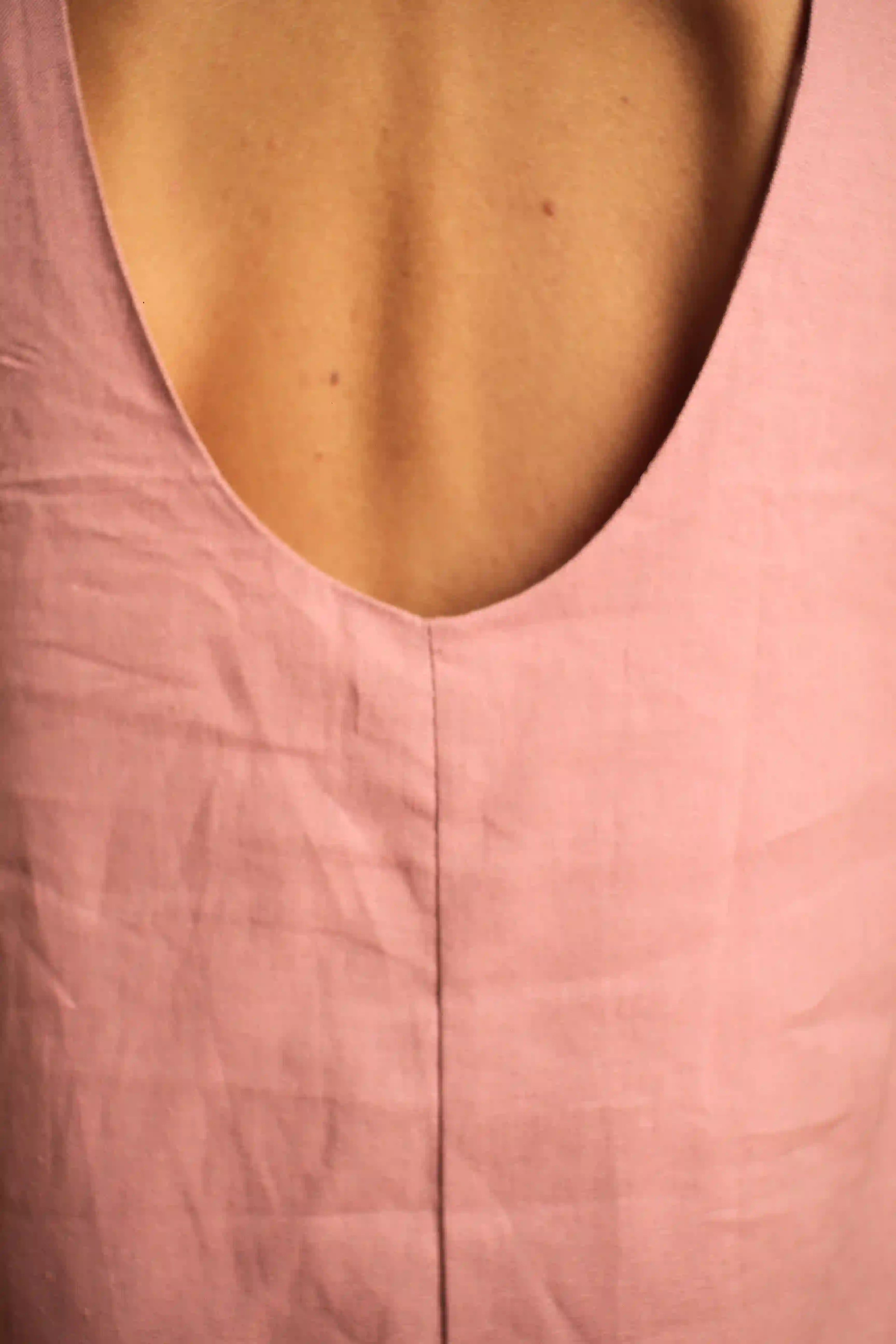 Robe Jackie trapèze Rose