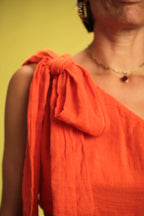 Robe Salima Orange sanguine