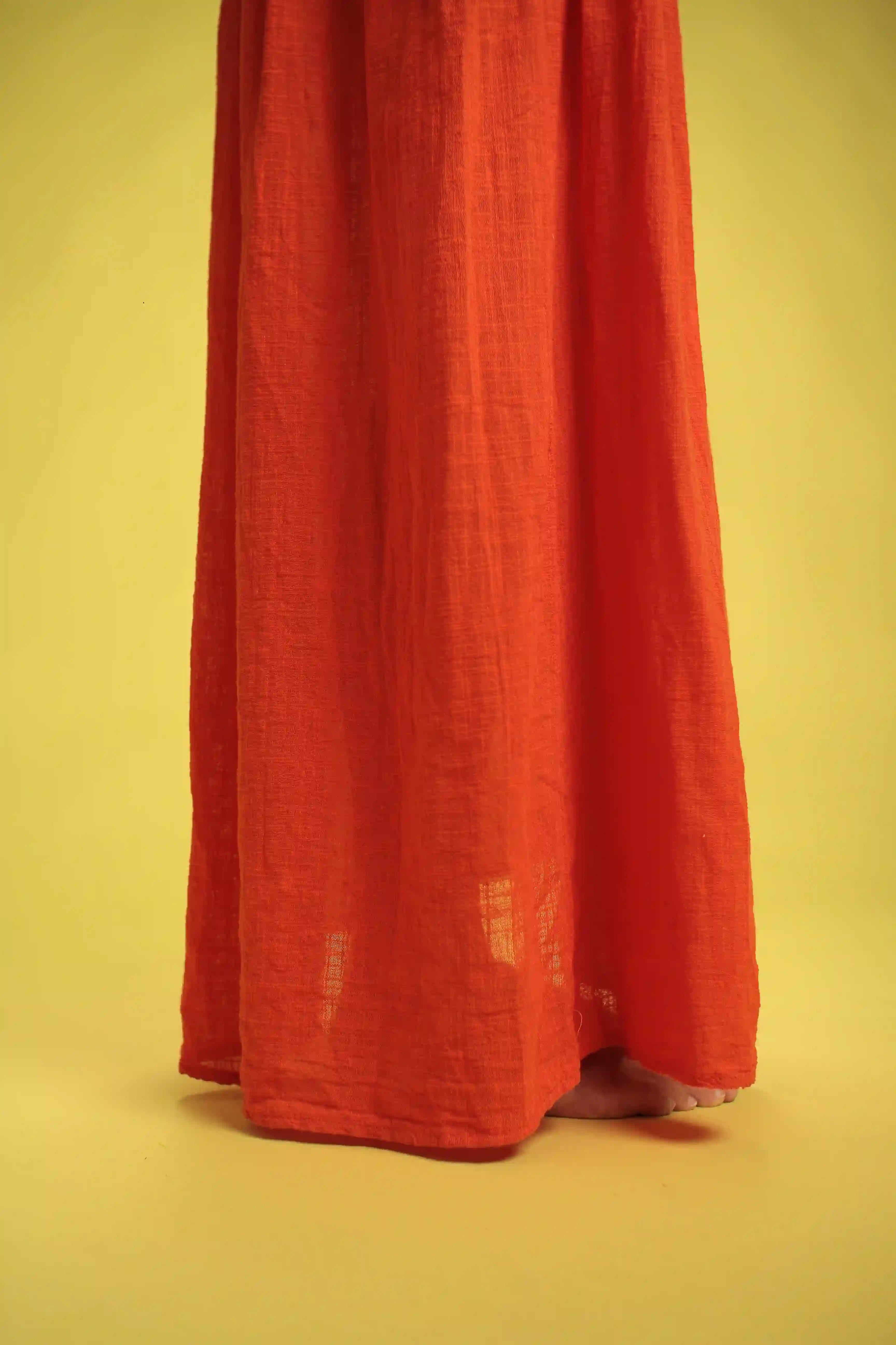 Robe Salima Orange sanguine