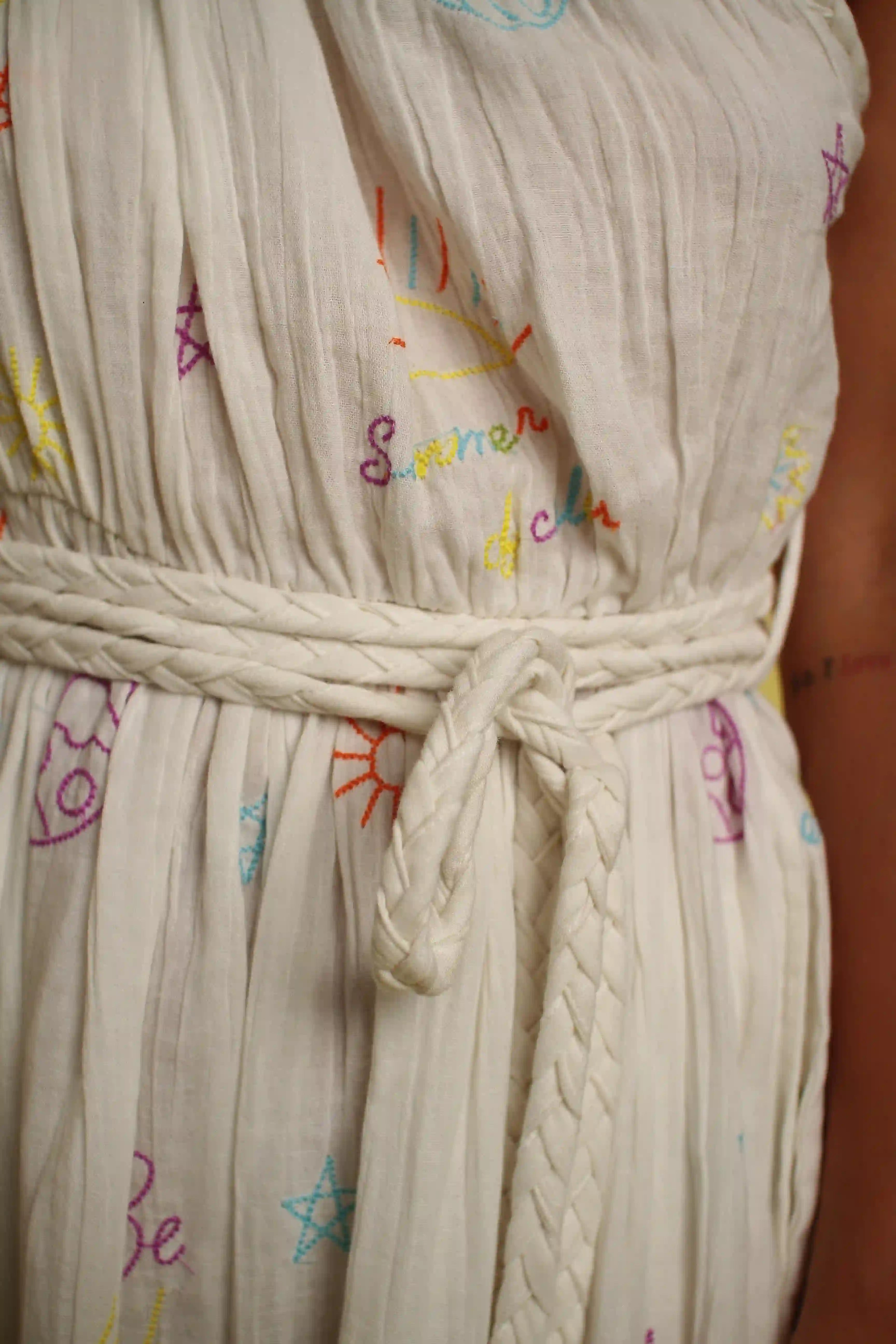 Robe Moon Coton blanc
