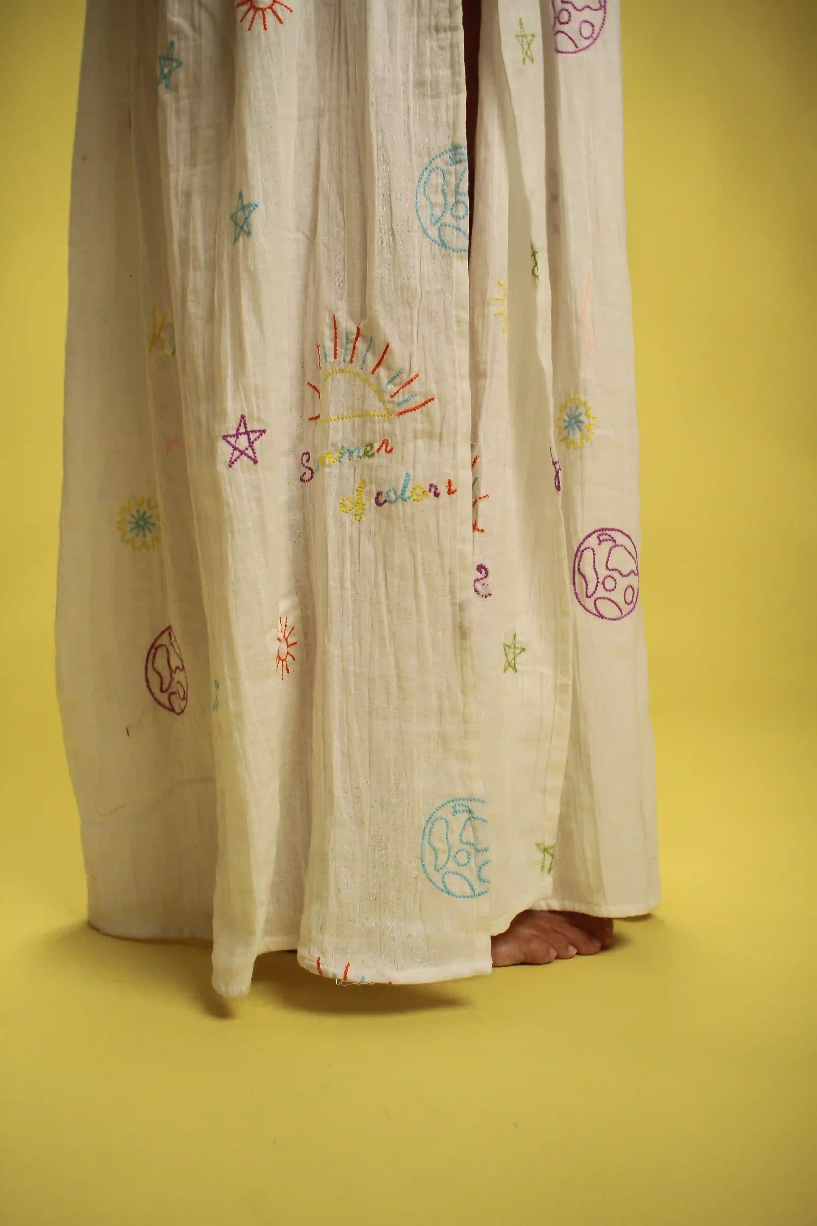 Robe Moon Coton blanc