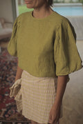 Blouse Burro lin Vert