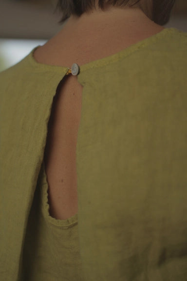 Blouse Burro lin Vert