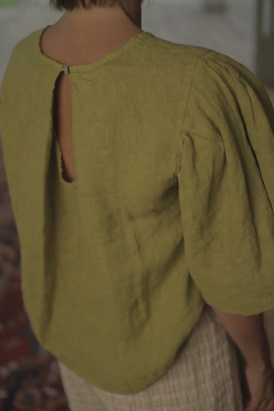 Blouse Burro lin Vert