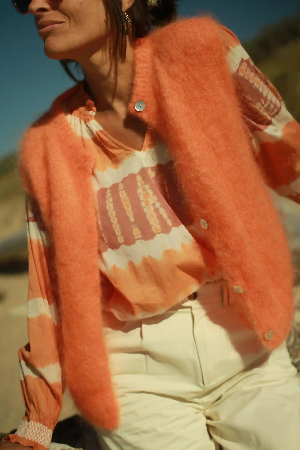 Gilet Marianne Orange