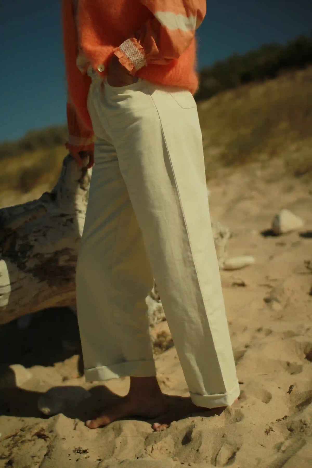 Pantalon Primavera Ecru
