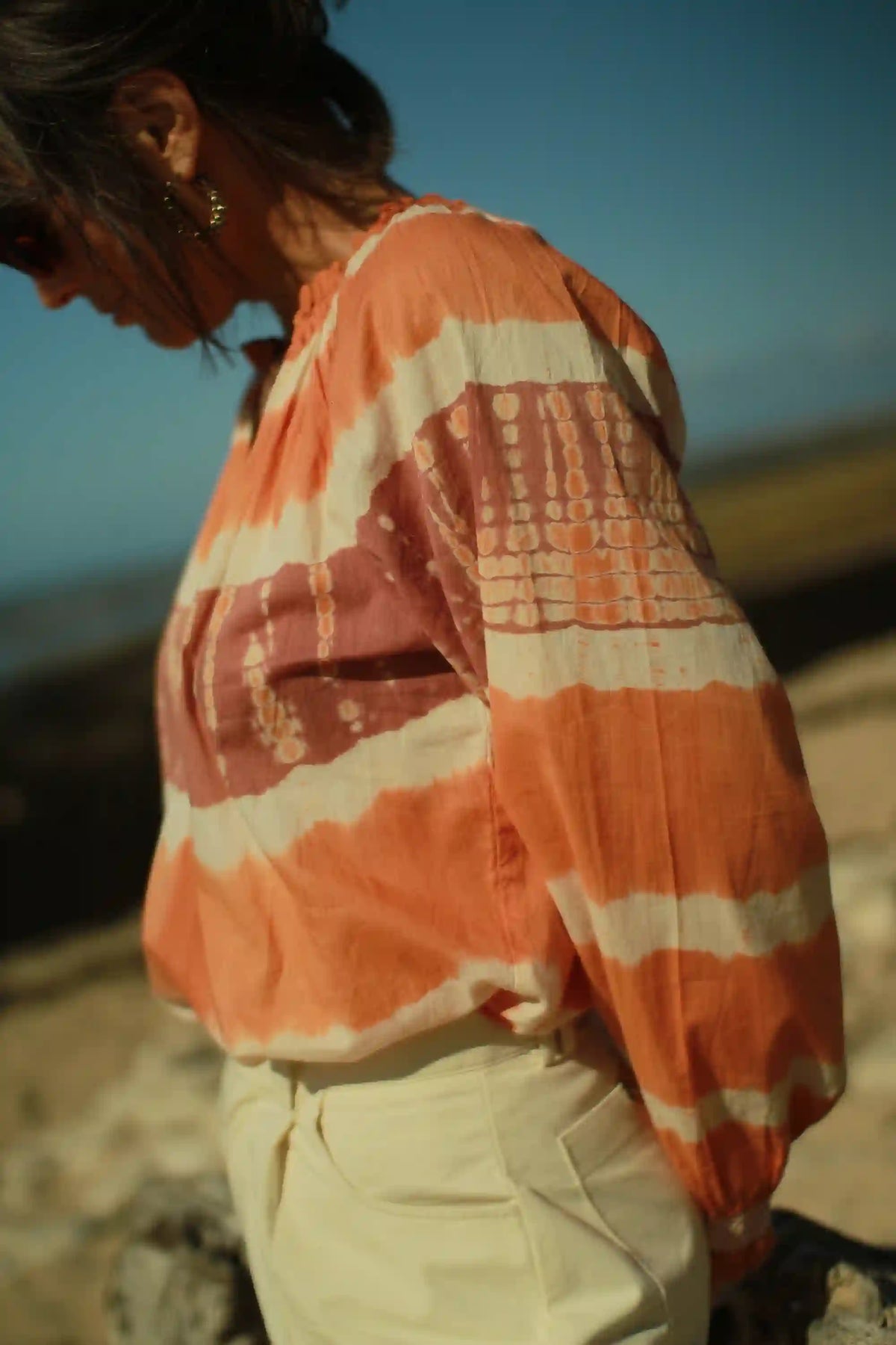 Chemise India Tie&Die