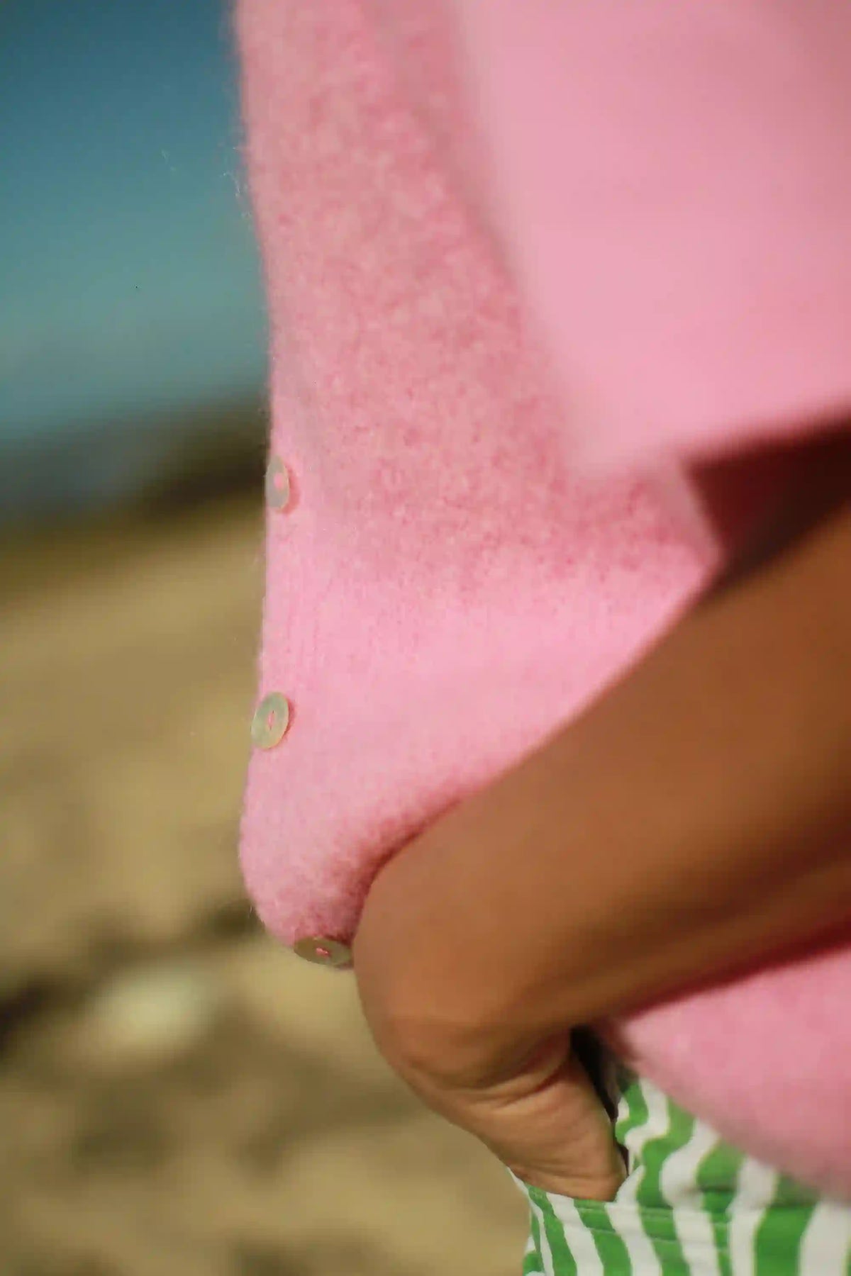 Gilet "Chantal" Rose