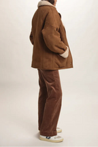 Manteau Oural suedine